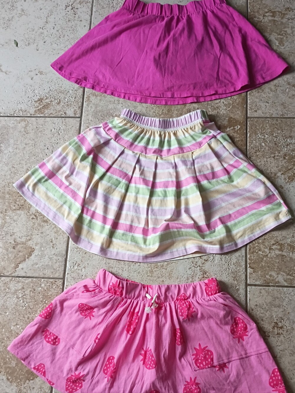 Bundle Of Three Pink Girls Skirt